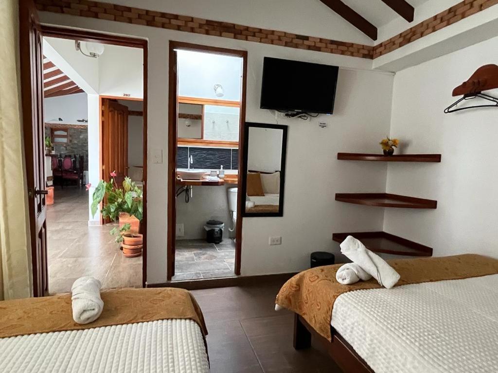 Casa Lewana Hotel Виля Де Лейва Екстериор снимка